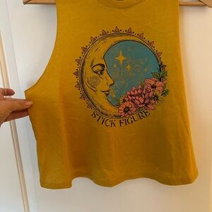 Women's Stick Figure Tank Top NWOT